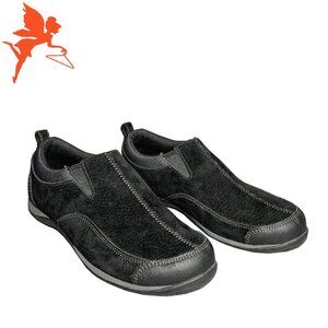 LL BEAN Suede comfort slip on shoes